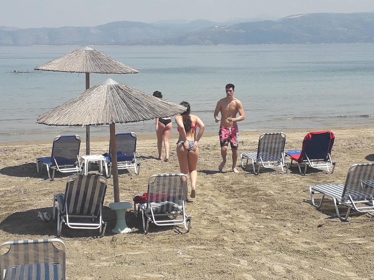 Akti Panela Beach Hotel Kavos Exterior photo