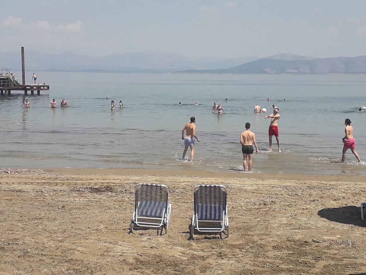 Akti Panela Beach Hotel Kavos Exterior photo